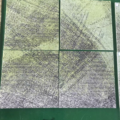 50x100cm de tela hecha a medida 3D impresa de tejas de oficina de nylon para la celebración de bodas