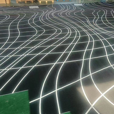 50x100cm de tela hecha a medida 3D impresa de tejas de oficina de nylon para la celebración de bodas