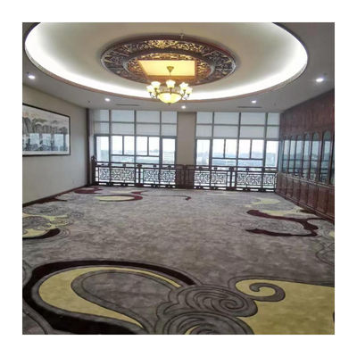 Alfombra de diseño personalizada de lana / seda con almohadilla para sala de estar de alfombra de lujo