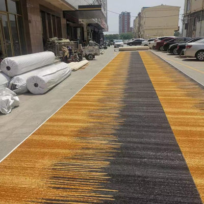 Alfombra de diseño personalizada de lana / seda con almohadilla para sala de estar de alfombra de lujo