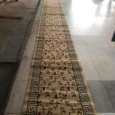 Estilo de mezquita Rectángulo musulmán de pared a pared Alfombra de rollo para el espacio de oración