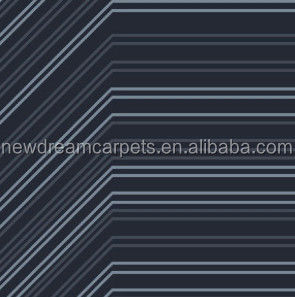 Carpetas de alfombra resistentes al fuego de PP/Nylon fabricadas a máquina ND7214 con patrón de pila de bucle