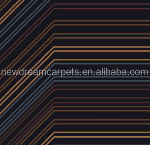 Carpetas de alfombra resistentes al fuego de PP/Nylon fabricadas a máquina ND7214 con patrón de pila de bucle