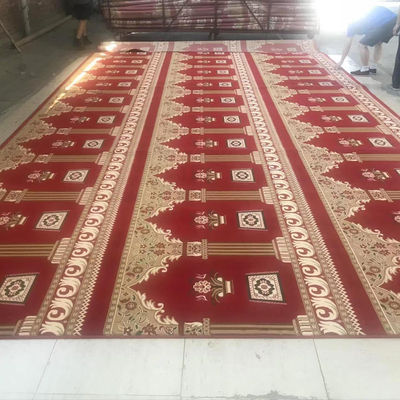 Alfombra de alta calidad para lugares comerciales Alfombra de mezquita Alfombra de iglesia de Axminster