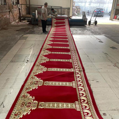 Alfombra de alta calidad para lugares comerciales Alfombra de mezquita Alfombra de iglesia de Axminster