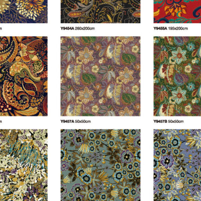 Alfombra de nylon de Axminster de pared a pared para el pasillo occidental en diseño colorido