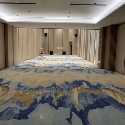Impresión personalizada de alfombras de pila alta en material de nylon para pisos de hoteles