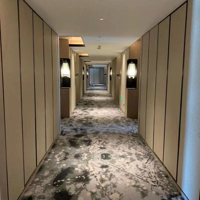 Impresión personalizada de alfombras de pila alta en material de nylon para pisos de hoteles