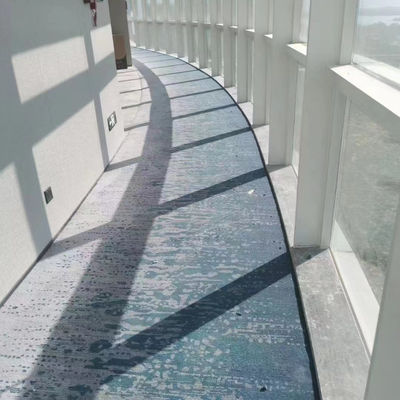 Impresión personalizada de alfombras de pila alta en material de nylon para pisos de hoteles
