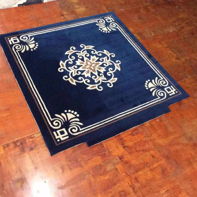 Teppiche 3D de gran tamaño hecho a mano estilo antiguo alfombra de dragón con logotipo personalizado en negro