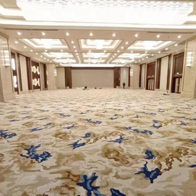 Impresión de alfombras de estilo lujoso de pared a pared con diseño personalizado