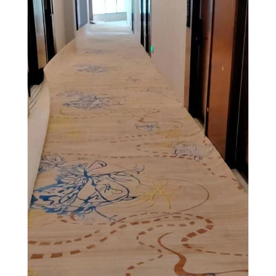 Impresión de alfombras de estilo lujoso de pared a pared con diseño personalizado