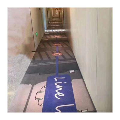 Alfombra hecha a mano de Axminster para la impresión de pisos de hoteles de lujo Diseño personalizado