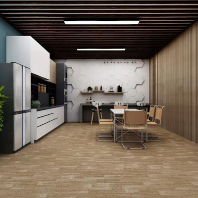 Lujo 100% azulejos de alfombra de nylon peso total 700-750g Contacte con nosotros para muestras gratuitas