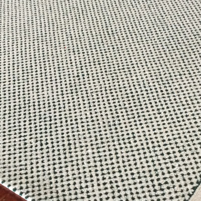 Alfombra y alfombra de color blanco con diseño personalizado de lana/arcílico