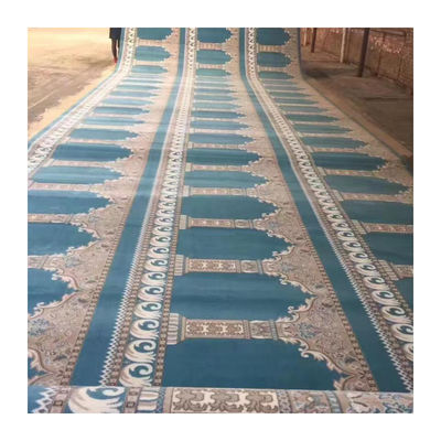 Rollo de alfombra de mezquita lavable a mano o en máquina en cualquier color para oración de pared a pared