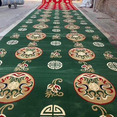 Rollo de alfombra de mezquita lavable a mano o en máquina en cualquier color para oración de pared a pared