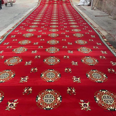Rollo de alfombra de mezquita lavable a mano o en máquina en cualquier color para oración de pared a pared