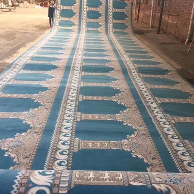 Rollo de alfombra de mezquita lavable a mano o en máquina en cualquier color para oración de pared a pared