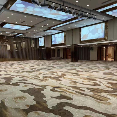 Alfombra de pared a pared para el salón de baile del hotel 80% lana y 20% nylon