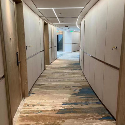 Suite de hotel personalizada Alfombra de Axminster para el vestíbulo floral de lujo y el pasillo del salón de baile