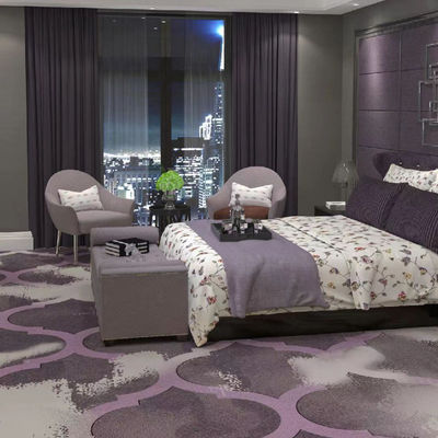 Suite de hotel personalizada Alfombra de Axminster para el vestíbulo floral de lujo y el pasillo del salón de baile
