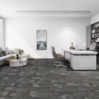 50x50cm Cuadrados Tejas de alfombra de lujo 100% material de nylon para oficinas de forma rectangular