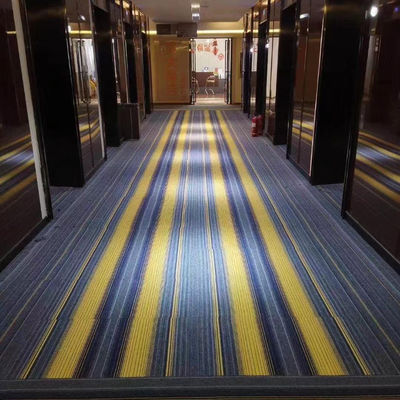 Alfombra de alta calidad Impreso a medida 80% lana 20% nylon estilo de diseño moderno Alfombras de hotel