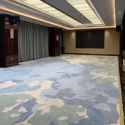 Alfombras de impresión personalizadas de nylon 100% en estilo de diseño moderno para habitaciones comerciales en hoteles