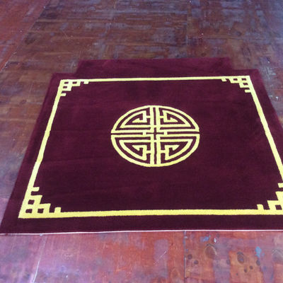 Suave y duradero 100% lana hecha a mano alfombras de seda alfombras altura de la pila 9-17mm