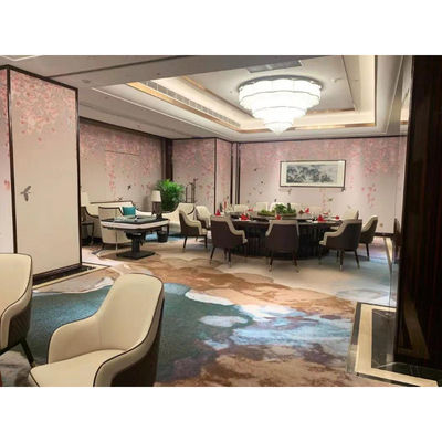 Alfombras de impresión personalizadas de nylon 100% en estilo de diseño moderno para habitaciones comerciales en hoteles
