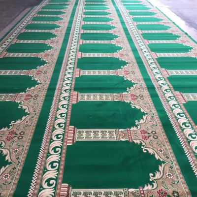 Rollo de alfombra de estilo moderno de mezquita de 4 m de ancho de Pakistán con diseño