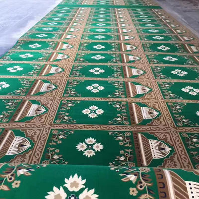 Rollo de alfombra de estilo moderno de mezquita de 4 m de ancho de Pakistán con diseño