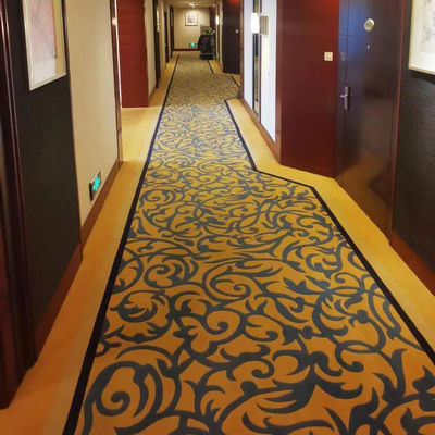 Alfombras de impresión personalizadas para alfombras comerciales de nylon de pared a pared en estilo de diseño moderno