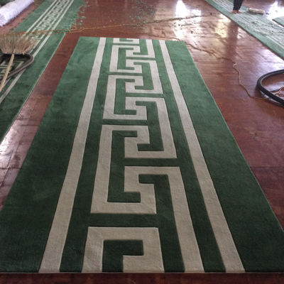 Alfombra floral hecha a mano para la sala de estar del hotel en cualquier diseño y patrón de color