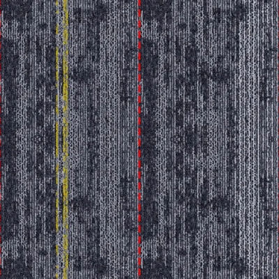 Tejas de alfombra de lujo extraíbles para oficinas Reversibles 6 kg/m2 50x50 Diseño modular
