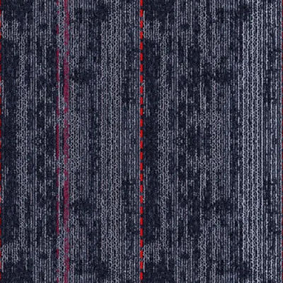 Tejas de alfombra de lujo extraíbles para oficinas Reversibles 6 kg/m2 50x50 Diseño modular