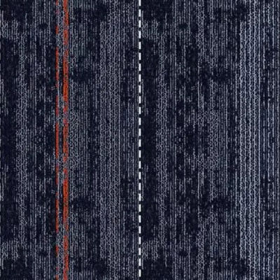 Tejas de alfombra de lujo extraíbles para oficinas Reversibles 6 kg/m2 50x50 Diseño modular