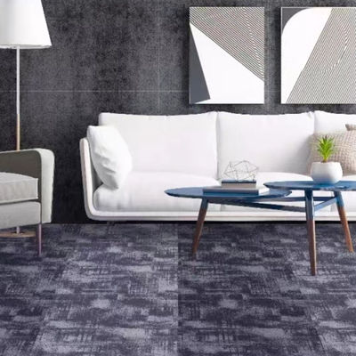 Revestimiento no tejido 60.96x60.96 Tejas de alfombra extraíbles de lujo para alfombras modulares de oficina