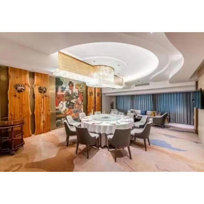 Soporte personalizado alfombra de sala de estar con tufo a mano para hotel insonorizado pared a pared grande