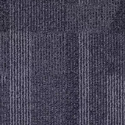Tejas de alfombra de nylon de oficina 50x50 60.96*60.96 con patrón de pila de bucle plano y jacquard
