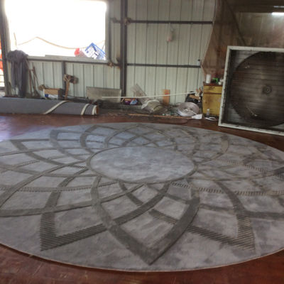 Alfombra hecha a mano acolchada para el salón Max.16 Alfombra Ruang Tamu