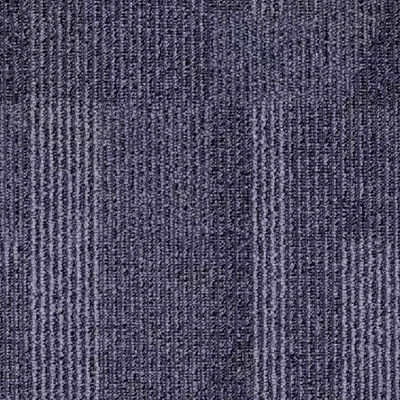 Tejas de alfombra de nylon de oficina 50x50 60.96*60.96 con patrón de pila de bucle plano y jacquard
