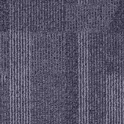 Tejas de alfombra de nylon de oficina 50x50 60.96*60.96 con patrón de pila de bucle plano y jacquard