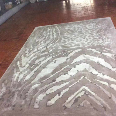 Alfombra de lana 100% de Zelanda con tufo a mano por Carpetgun 4.5 libras Peso de pila 10 mm Alturas de pila