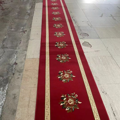 Rollo de alfombra de oración de mezquita en color personalizado 3.66/4m*25m para oración de pared a pared