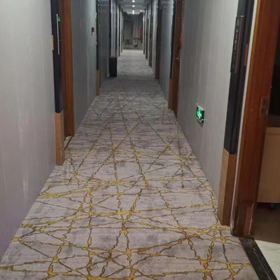 Alfombras de impresión personalizadas de nylon de altura de pila alta para estilo de diseño moderno en hoteles