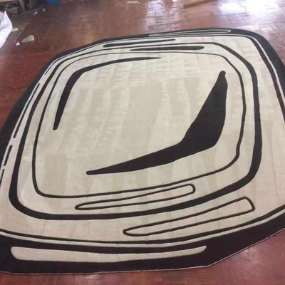 Alfombra de algodón con respaldo de alfombra de diseño de alfombra hecha a mano