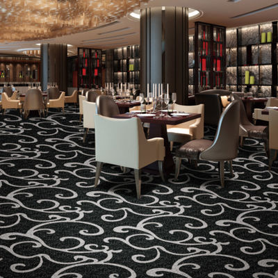 Estilo Clásico 80% Lana 20% Nylon Imprimido Alfombra Axminster para Hotel Alfombra Broadloom
