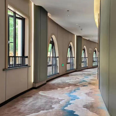 Máquina de impresión de alfombras hechas a medida en diseño moderno para compradores de hoteles